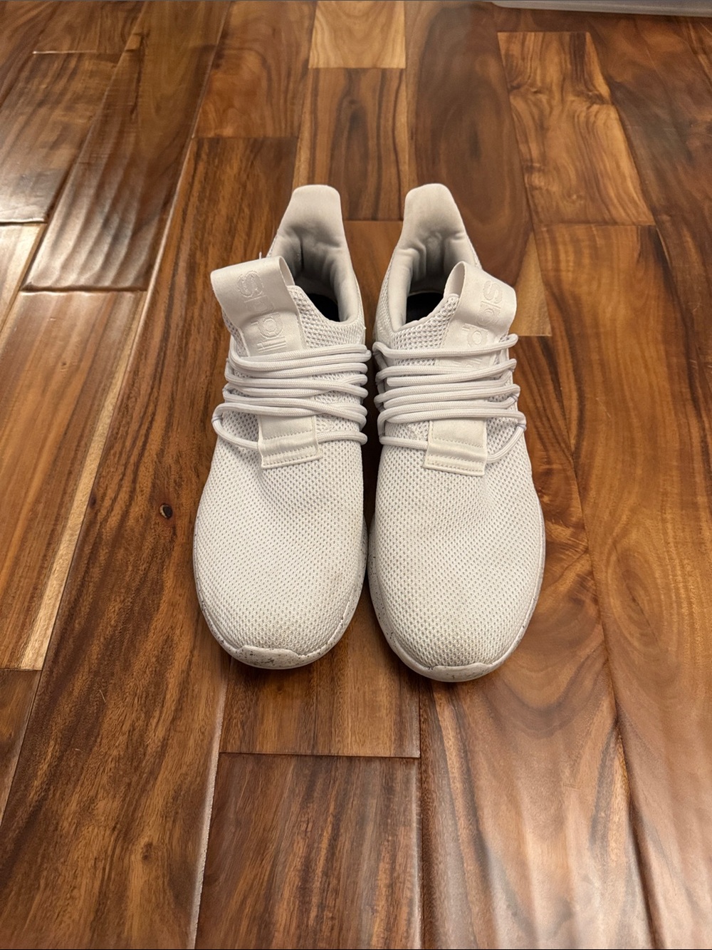 adidas Men’s Knit Sneakers - White
